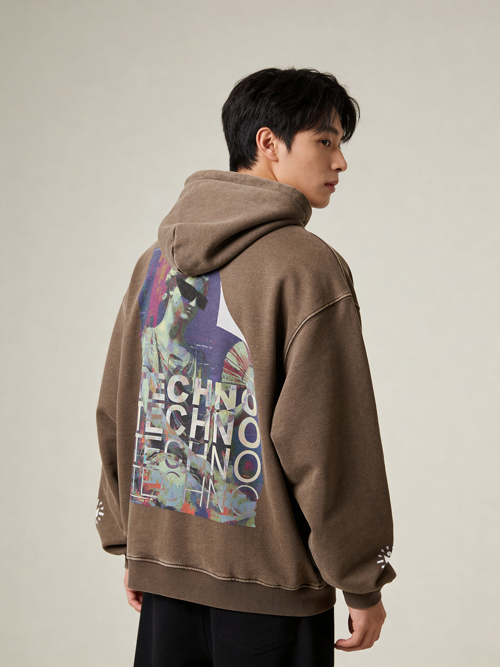 Techno Heritage // Faded Hoodie
