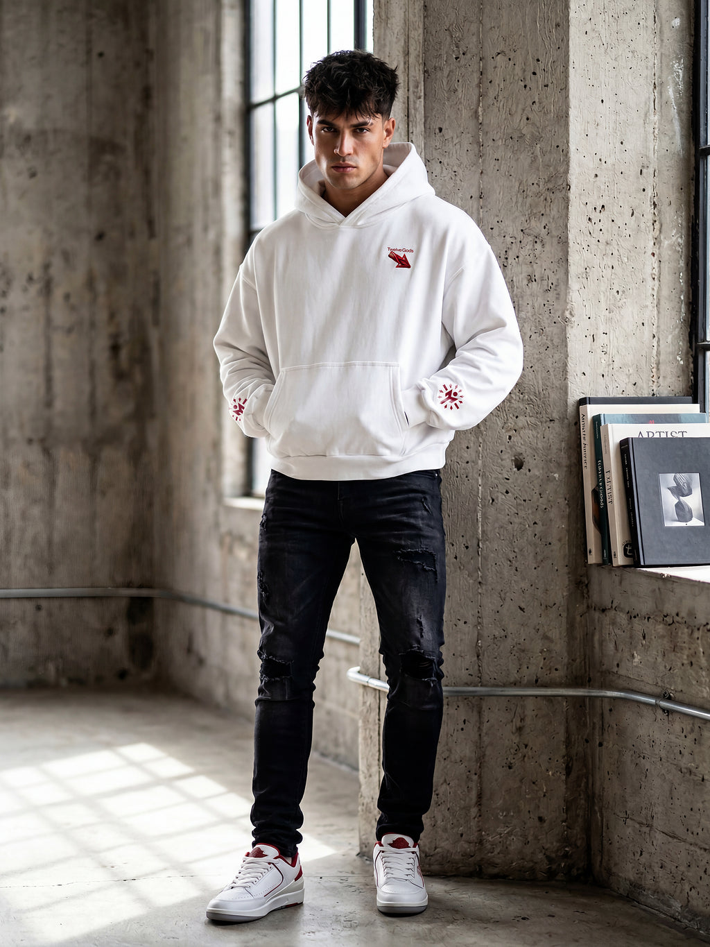 Cable Sigil // Unisex Boxy Hoodie