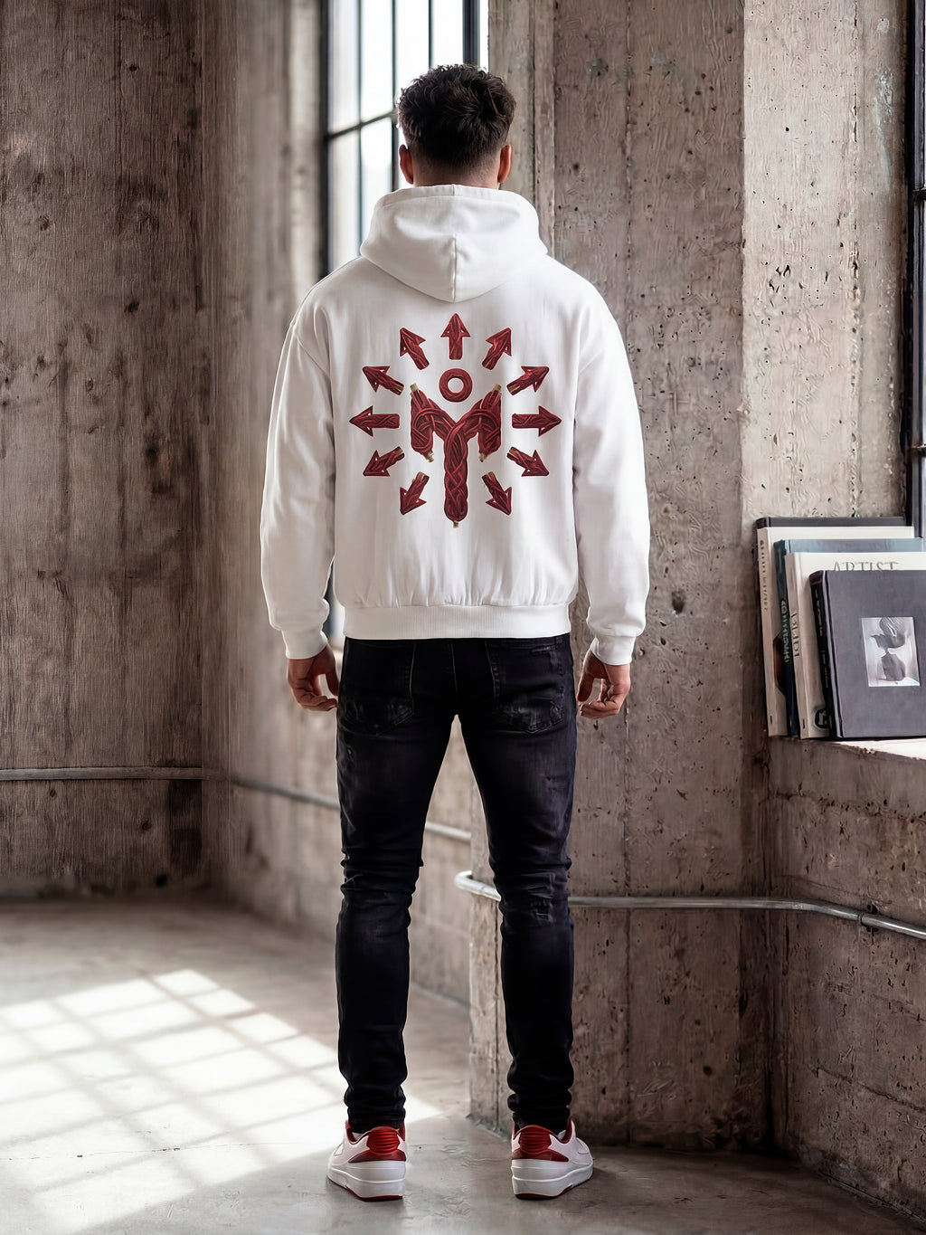 Cable Sigil // Unisex Boxy Hoodie