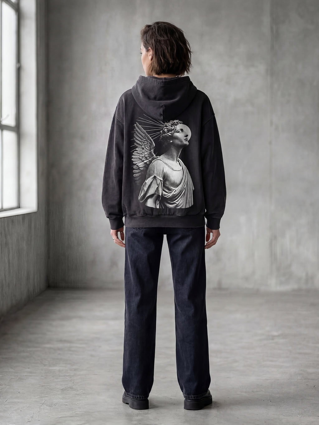 Bleib göttlich // Unisex-Hoodie