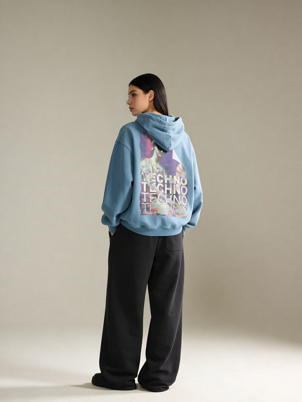Techno Heritage // Faded Hoodie